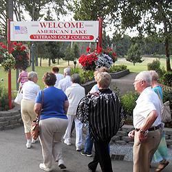 After our speakers and a tour of clubhouse and training room, on to the course itself!