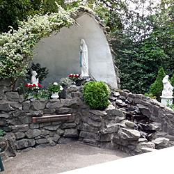 Tour of St John Bosco Meditation Garden : Beauty and a sense of peace ...